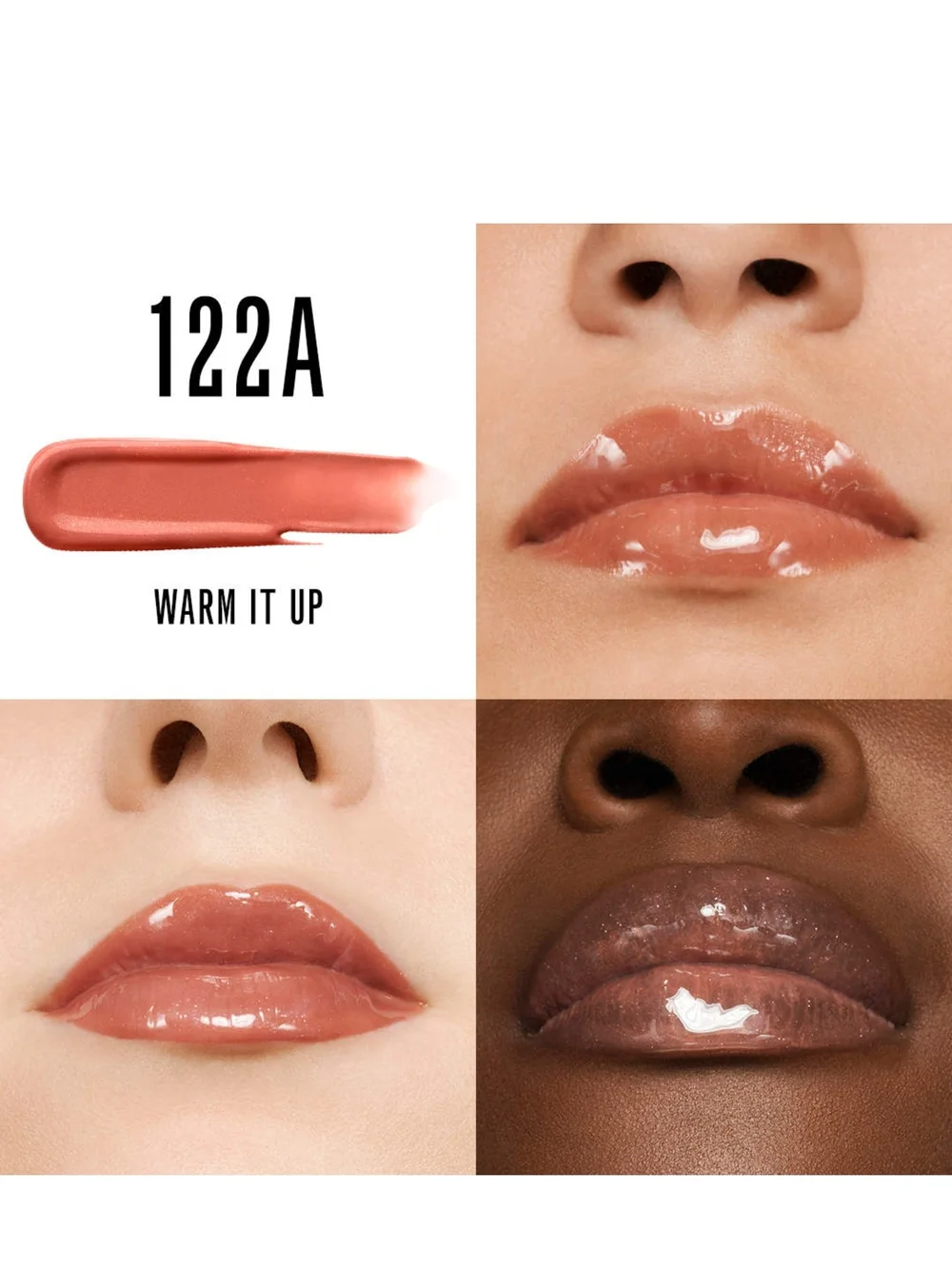 Valentino Puffer Lip Cream Gloss in 122A NIB